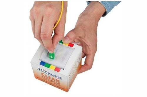 Microcare Sticklers WCS100 benchtop fiber optic cleanwipes