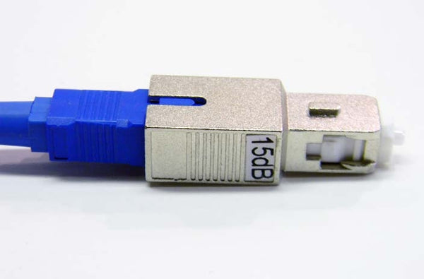 Datcom Realm SC SM 15dB fiber optic attenuator