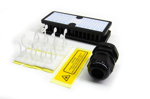 Datcom Realm fiber management kit includes a 24 fiber splice bridge