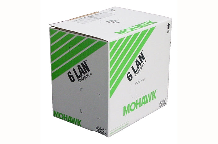 Mohawk C6 4 pair blue plenum cable