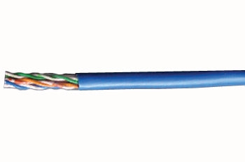 Mohawk C6 4 pair blue plenum cable