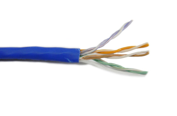 General 5131361E Cat5e 4 pair UTP white plenum ethernet cable