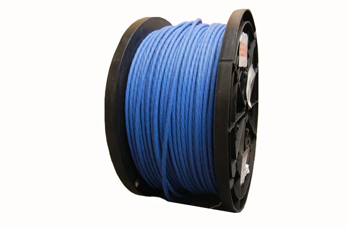 Mohawk M58646 Cat6A 4 pair UTP blue plenum ethernet cable