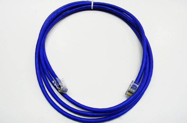 Datcom Assured Ethernet Cat5e blue patch cable x 7 feet