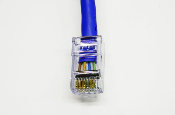 Datcom Assured Ethernet Cat5e blue patch cable x 7 feet