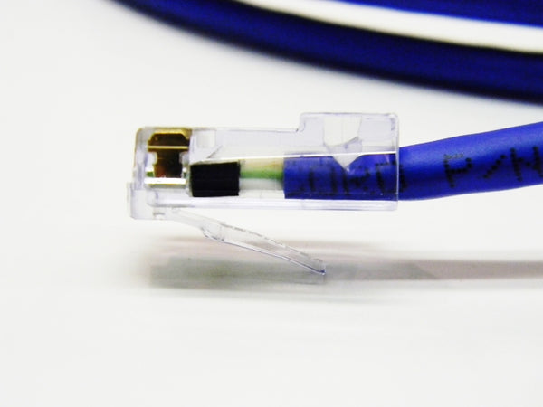 Datcom Assured Ethernet Cat5e blue patch cable x 10 feet