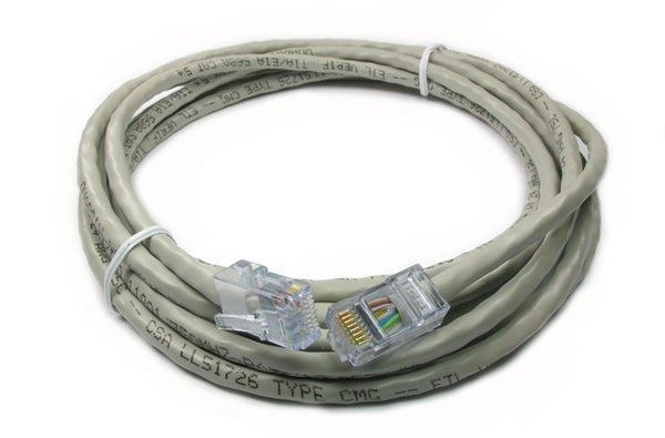 Datcom Assured Ethernet Cat5e beige patch cable x 3 feet