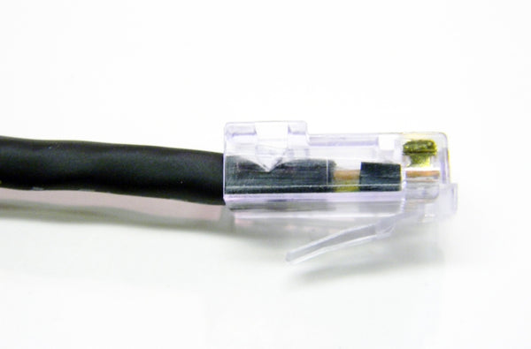 Datcom Assured Ethernet Cat5e black patch cable x 7 feet