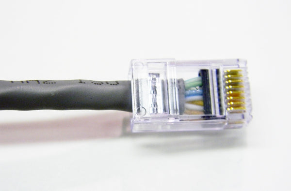 Datcom Assured Ethernet Cat5e grey patch cable x 7 feet