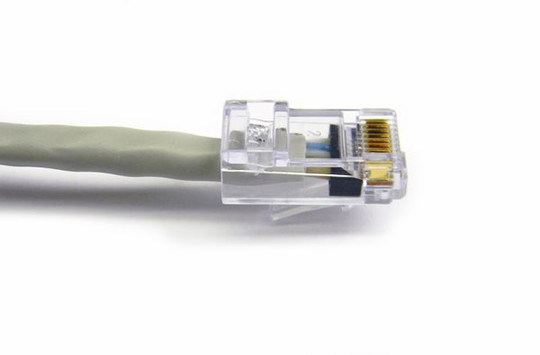 Datcom Assured Ethernet Cat5e beige patch cable x 10 feet