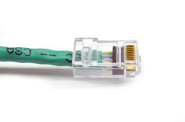 Datcom Assured Ethernet Cat5e green patch cable x 3 feet