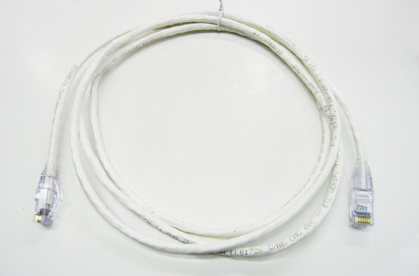 Datcom Assured Ethernet Cat6 white patch cable x 5 feet