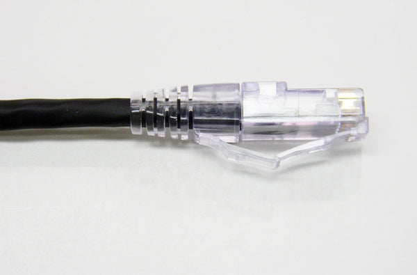 Datcom Assured Ethernet Cat6 black patch cable x 3 feet
