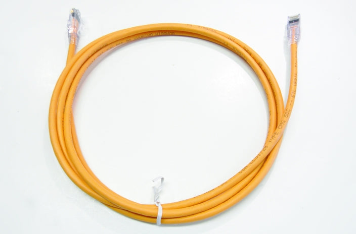 Datcom Assured Ethernet Cat6 orange patch cable x 7 feet