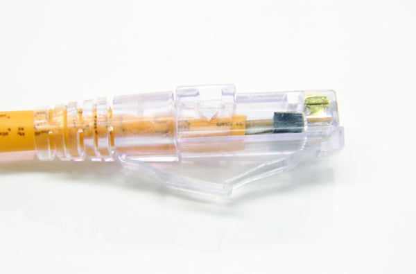 Datcom Assured Ethernet Cat6 orange patch cable x 5 feet