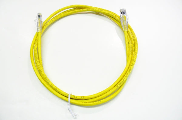 Datcom Assured Ethernet Cat6 yellow patch cable x 3 feet
