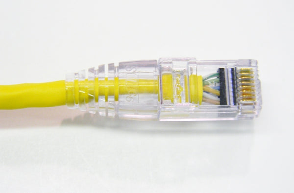 Datcom Assured Ethernet Cat6 yelllow patch cable x 10 feet