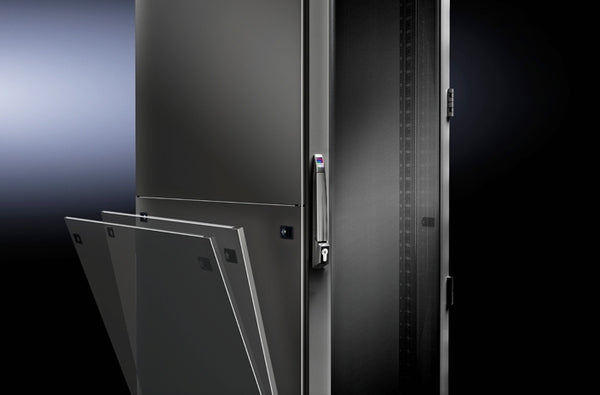 Rittal 5501025 42U divided solid side panel 32 inch deep