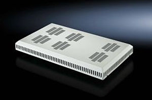 Rittal 5502025 fan mounting plate includes 2 fans