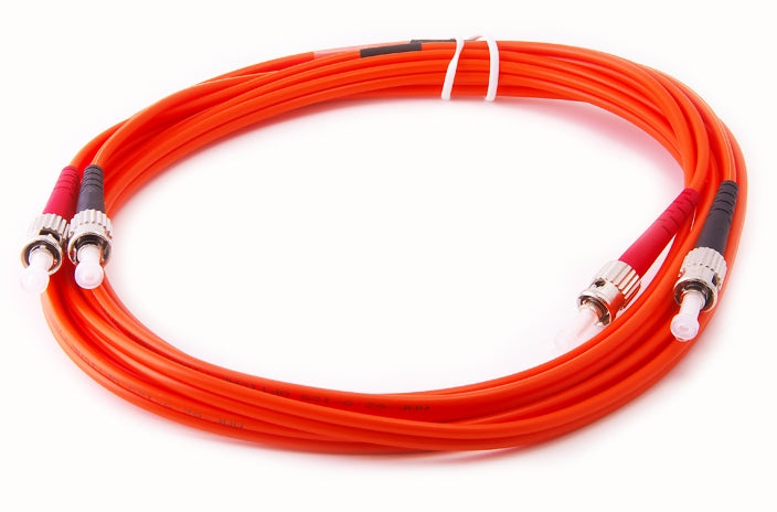 Datcom Realm ST/ST OM1 MM 3mm fiber patch cord x 10ft