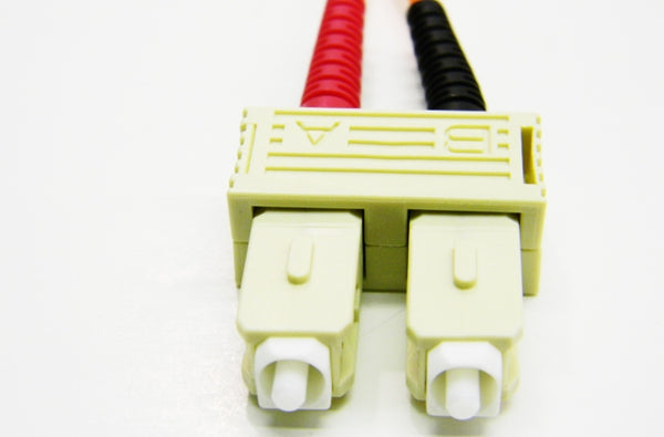 Datcom Realm SC/SC OM1 MM 2mm fiber patch cord x 10ft