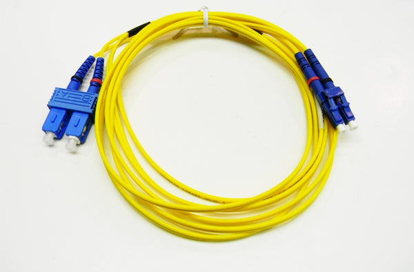 Datcom Assured LC/SC S/M dplx zip 2mm patch cord by 8 ft.