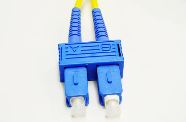 Datcom Realm LC/SC OS2 SM 3mm fiber patch cord x 10ft