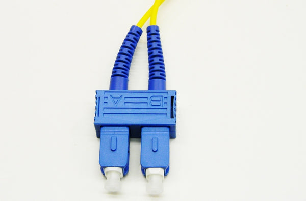 Datcom Realm LC/SC OS2 SM 2mm fiber patch cord x 15ft