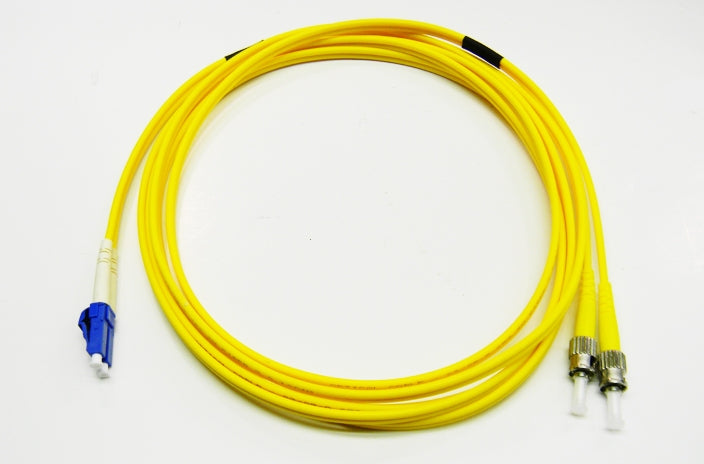 Datcom Realm LC/ST OS2 SM 3mm fiber patch cord x 16.4ft