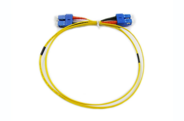 Datcom Realm SC/SC OS2 SM 2mm fiber patch cord x 3.28ft