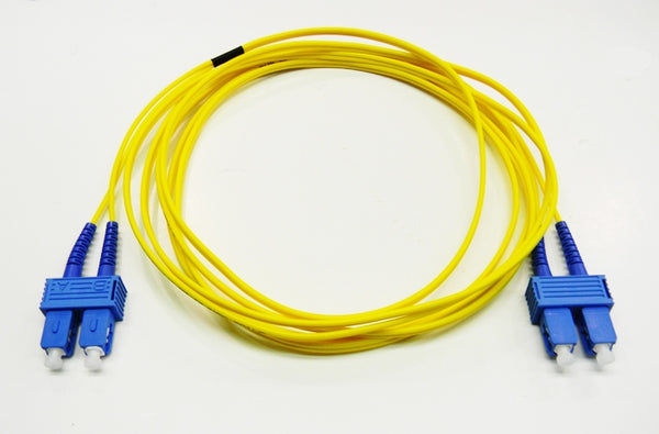 Datcom Assured SC/SC OS2 SM 2mm fiber patch cord x 10ft