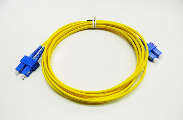 Datcom Realm SC/SC OS2 SM 3mm fiber patch cord x 10ft