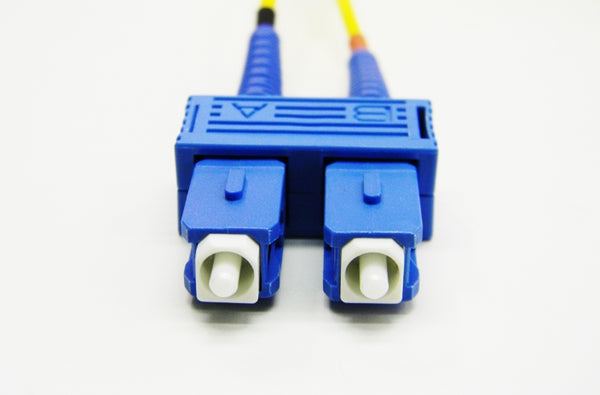 Datcom Assured SC/SC OS2 SM 2mm fiber patch cord x 10ft