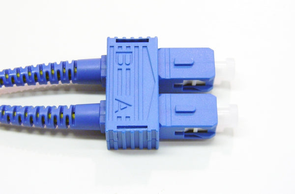 Datcom Realm SC/SC OS2 SM 2mm fiber patch cord x 45ft