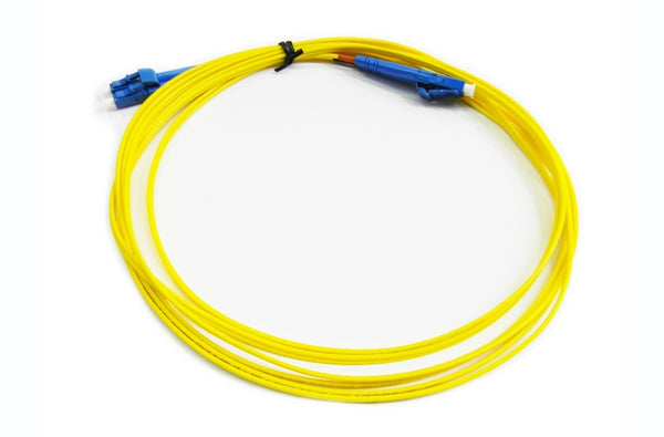 Datcom Realm LC/LC OS2 SM 1.6mm fiber patch cord x 10ft