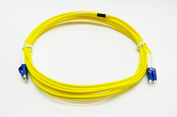 Datcom Realm LC/LC OS2 SM 3mm fiber patch cord x 33ft