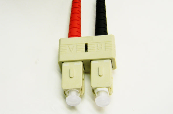 Datcom Realm LC/SC OM3 MM 3mm fiber patch cord x 7ft