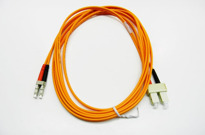 Datcom Assured LC/SC OM2 MM 3mm fiber patch cord x 10ft