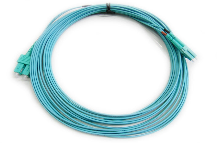 Datcom Realm LC/SC OM3 MM 2mm fiber patch cord x 50ft