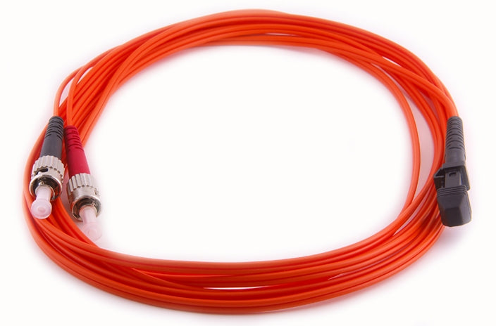Datcom Realm MTRJ/ST OM1 MM 2mm fiber patch cord x 10ft