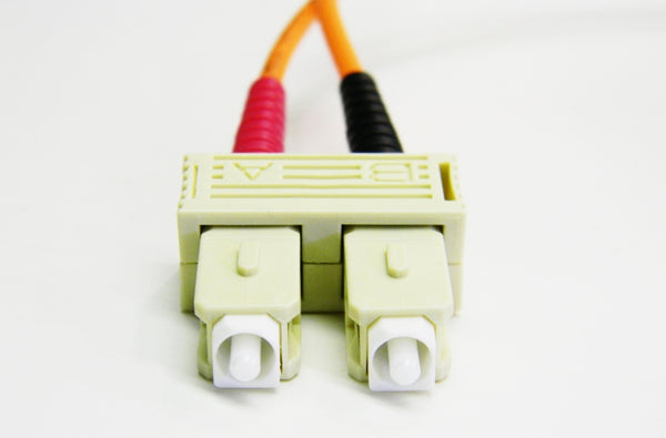 Datcom Realm SC/SC OM2 MM 3mm fiber patch cord x 5ft