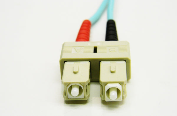 Datcom Realm SC/SC OM3 MM 3mm fiber patch cord x 10ft