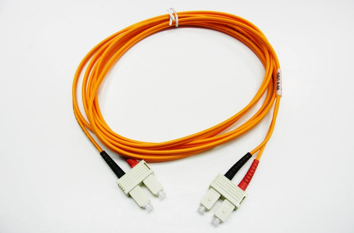 Datcom Assured SC/SC OM2 MM 3mm fiber patch cord x 10ft