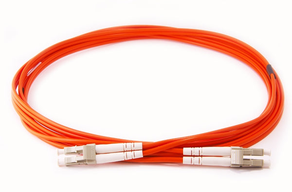 Datcom Realm LC/LC OM1 MM 3mm fiber patch cord x 10ft
