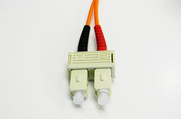 Datcom Realm LC/SC OM1 MM 3mm fiber patch cord x 10ft