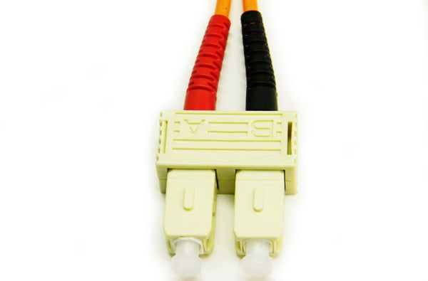 Datcom Realm LC/SC OM1 MM 2mm fiber patch cord x 7ft