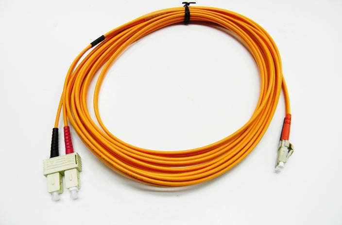 Datcom Assured LC/SC OM1 MM 3mm fiber patch cord x 10ft