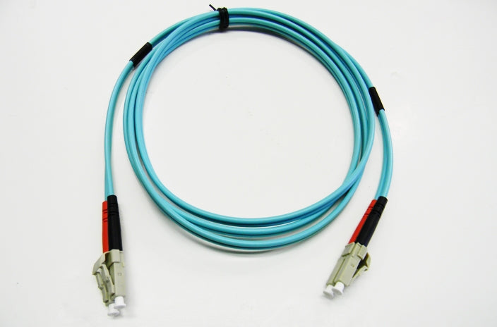 Datcom Assured LC/LC OM3 MM 3mm fiber patch cord x 7.22ft