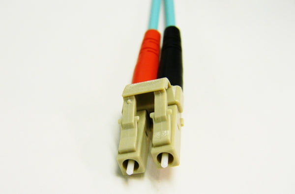 Datcom Assured LC/LC OM3 MM 3mm fiber patch cord x 30ft