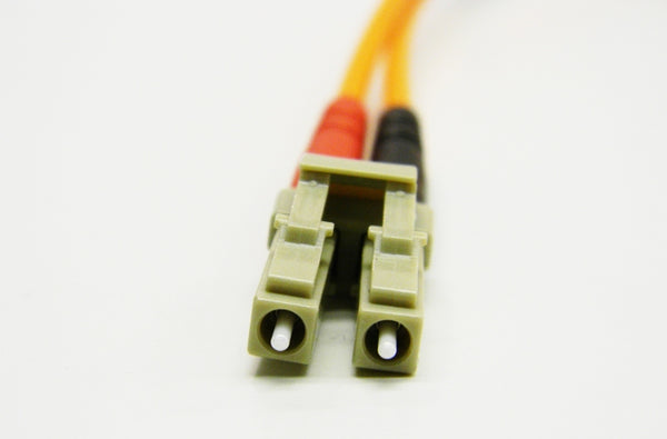 Datcom Assured LC/LC OM2 MM 3mm fiber patch cord x 10ft